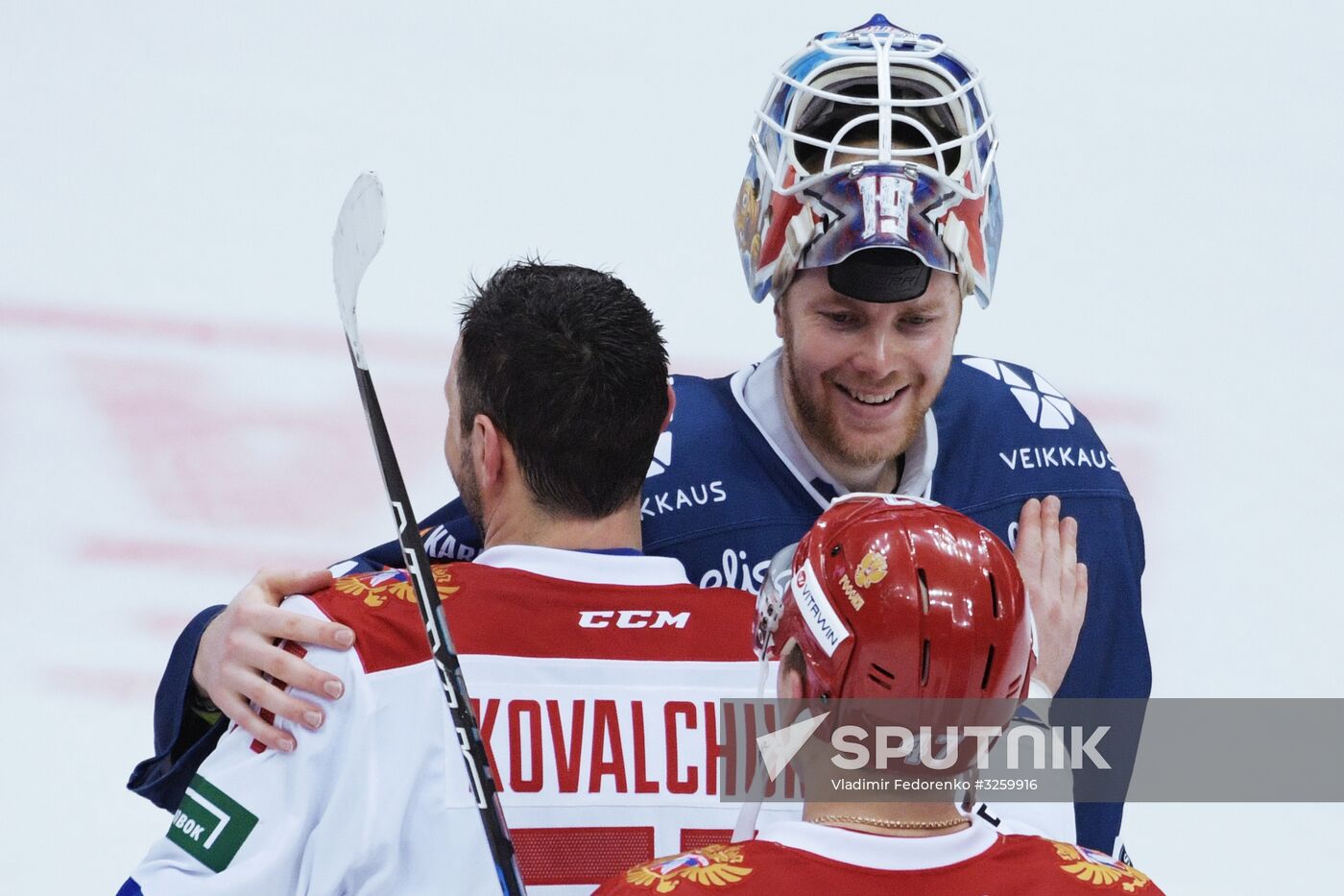 Ice hockey. Channel One Cup. Sweden vs. Czech Republic