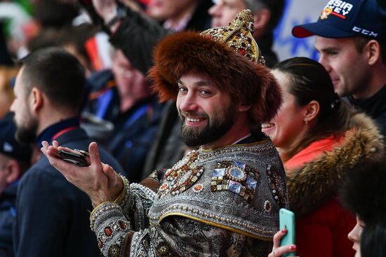 Ice hockey. Channel One Cup. Russia vs. Finland