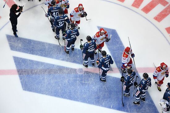 Ice hockey. Channel One Cup. Russia vs. Finland