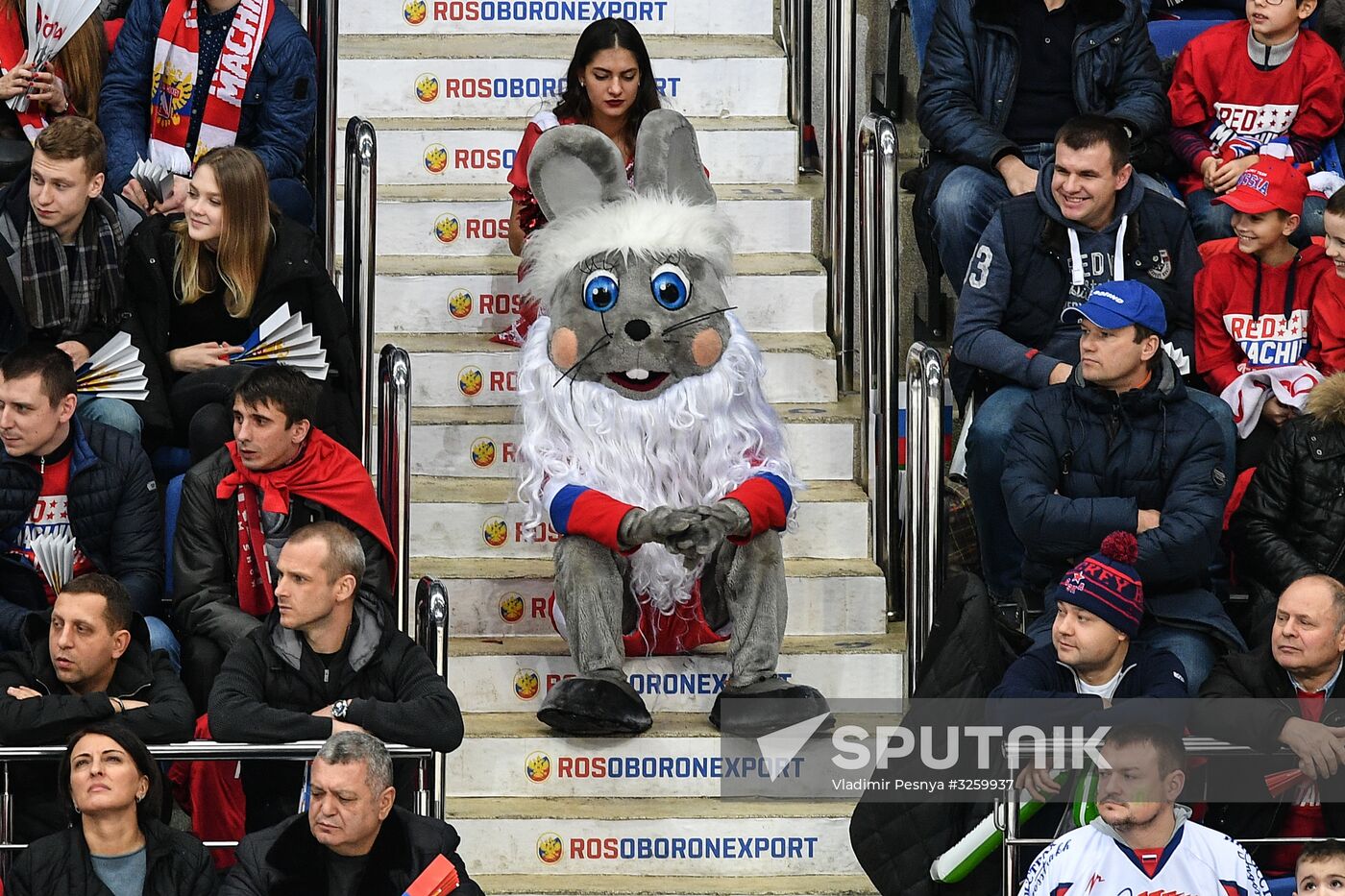 Ice hockey. Channel One Cup. Russia vs. Finland