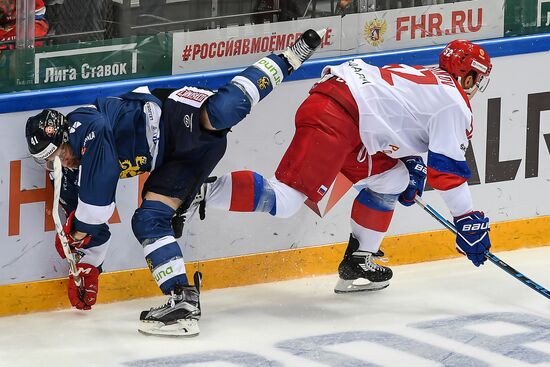 Ice hockey. Channel One Cup. Sweden vs. Czech Republic