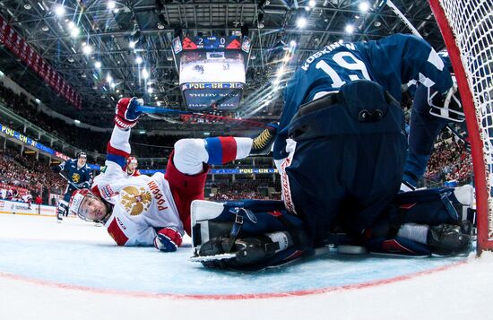 Ice hockey. Channel One Cup. Sweden vs. Czech Republic