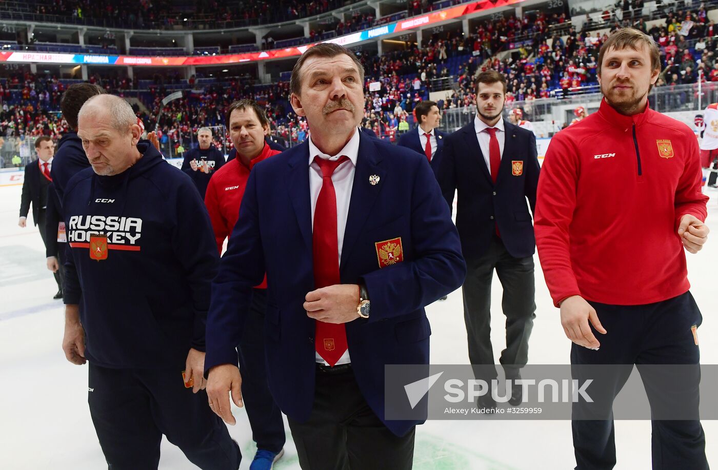 Ice hockey. Channel One Cup. Sweden vs. Czech Republic