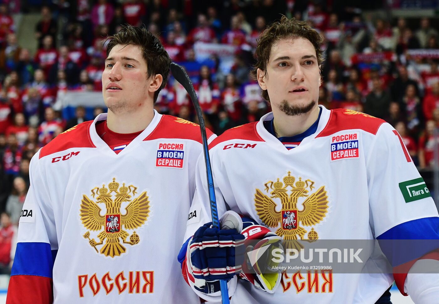 Ice hockey. Channel One Cup. Russia vs. Finland