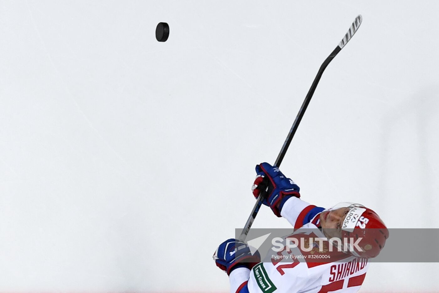 Ice hockey. Channel One Cup. Russia vs. Finland