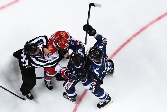 Ice hockey. Channel One Cup. Russia vs. Finland
