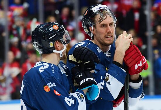 Hockey. Channel One Cup. Russia vs. Finland