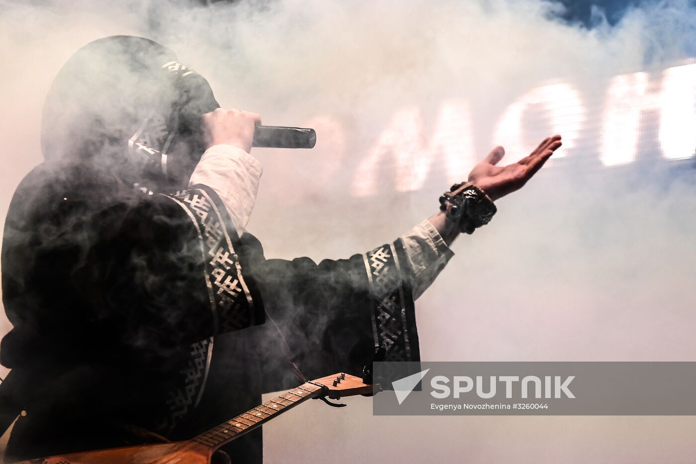 Neiromonk Feofan gives concert
