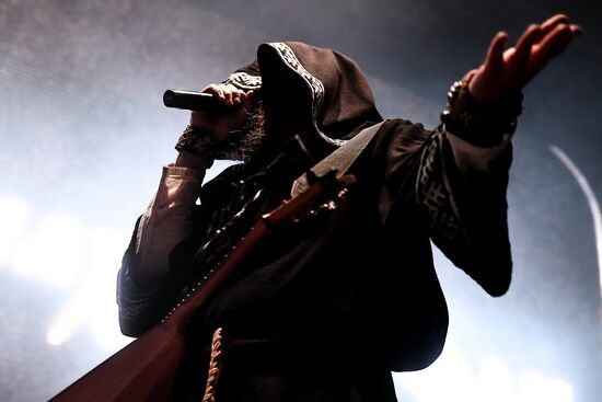 Neiromonk Feofan gives concert