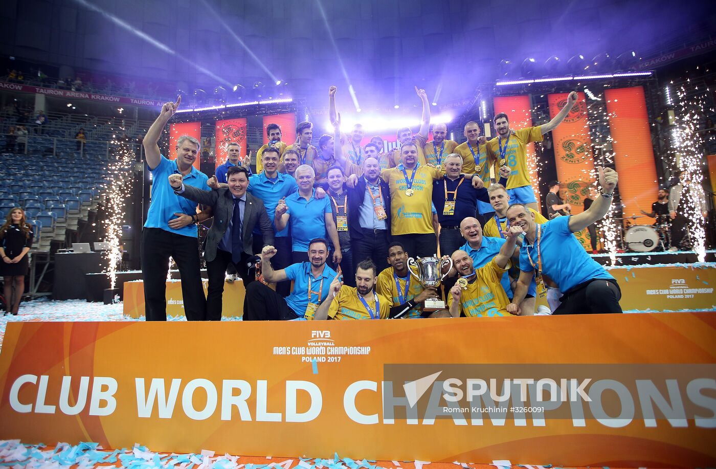 FIVB Volleyball Men's Club World Championship. Finals