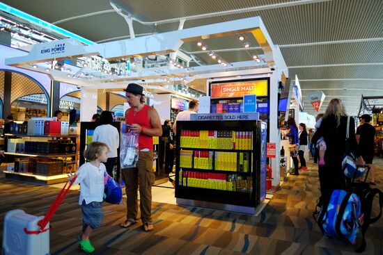 Airport on Phuket Island in Thailand