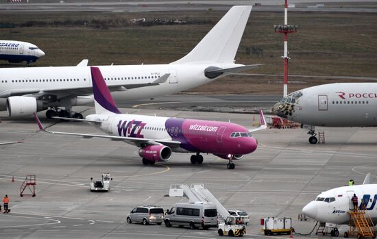 Wizz Air first Moscow-Debrecen flight