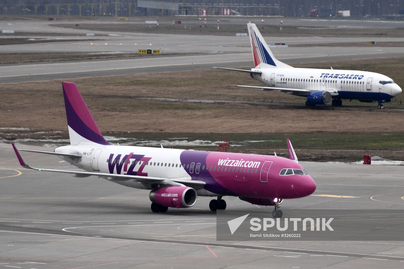 Wizz Air first Moscow-Debrecen flight
