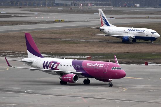 Wizz Air first Moscow-Debrecen flight
