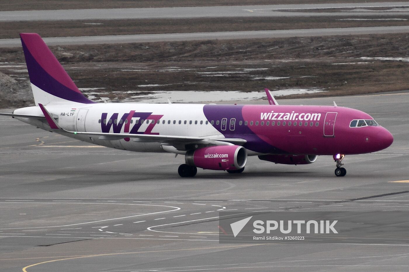 Wizz Air first Moscow-Debrecen flight