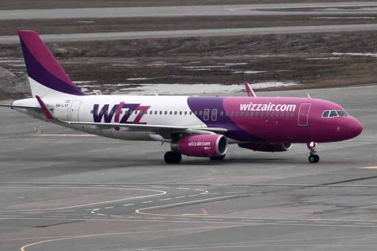 Wizz Air first Moscow-Debrecen flight