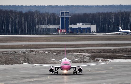 Wizz Air first Moscow-Debrecen flight