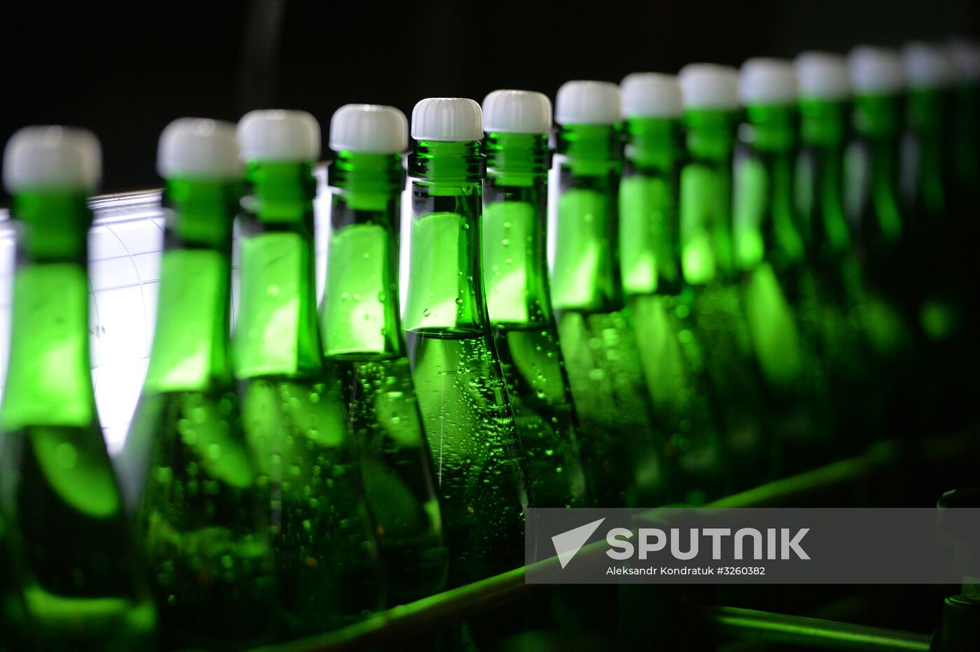 Prooduction of champagne in Chelyabinsk