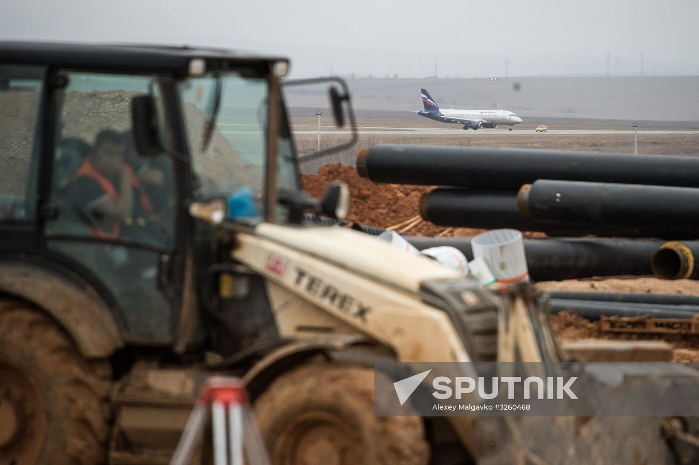 Construction of New terminal of Simferopol Airport
