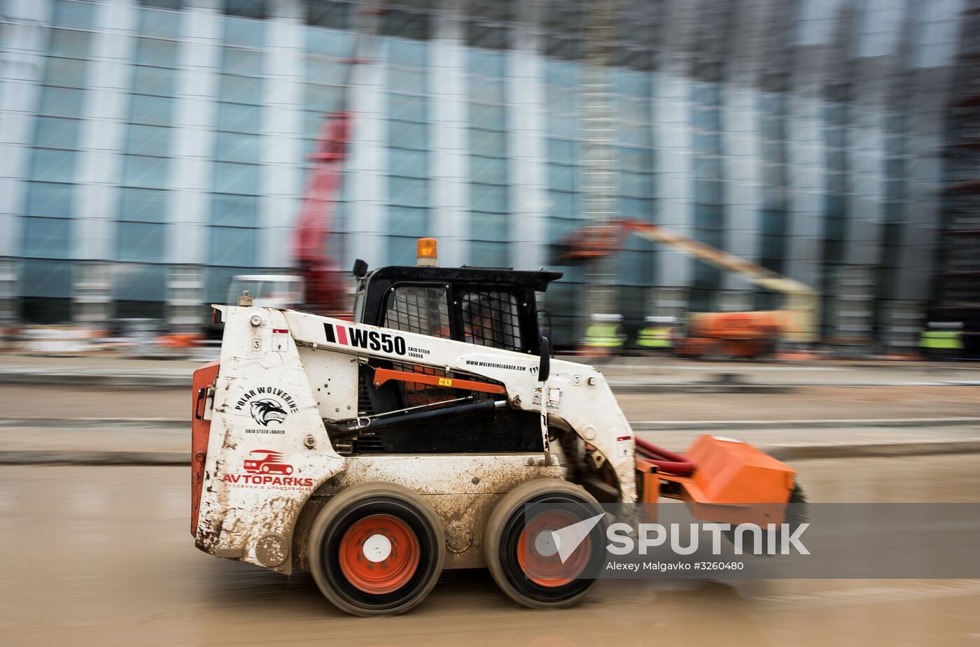 Construction of New terminal of Simferopol Airport