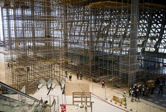 Construction of New terminal of Simferopol Airport