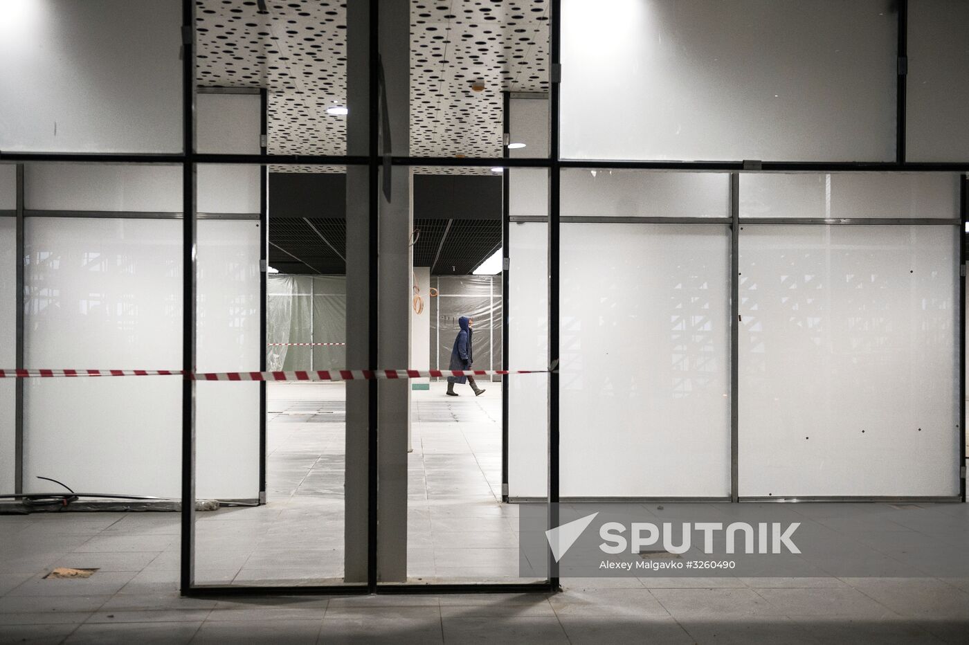 Construction of New terminal of Simferopol Airport