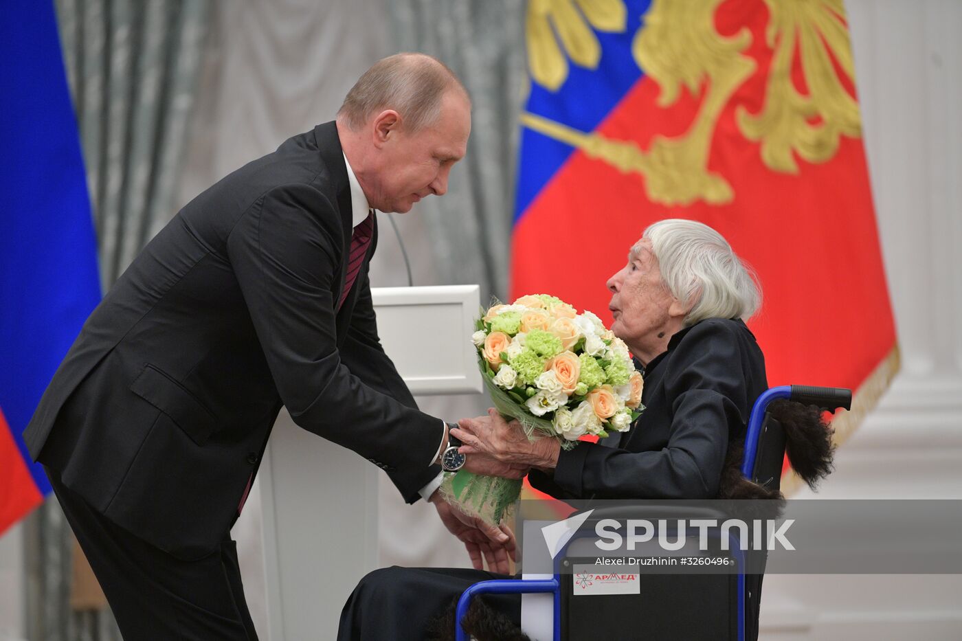 President Vladimir Putin presents human rights and charity awards