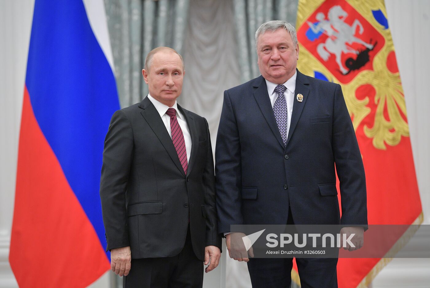 President Vladimir Putin presents human rights and charity awards