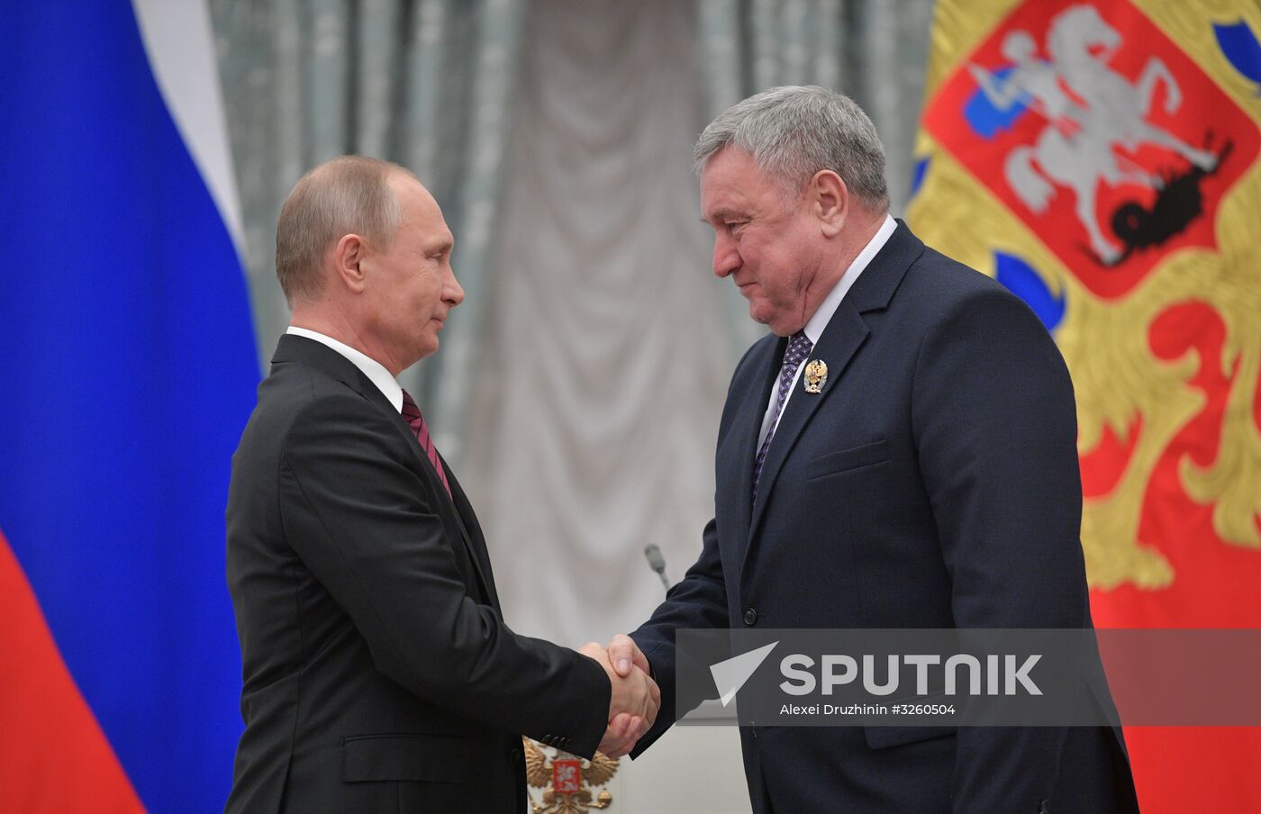 President Vladimir Putin presents human rights and charity awards