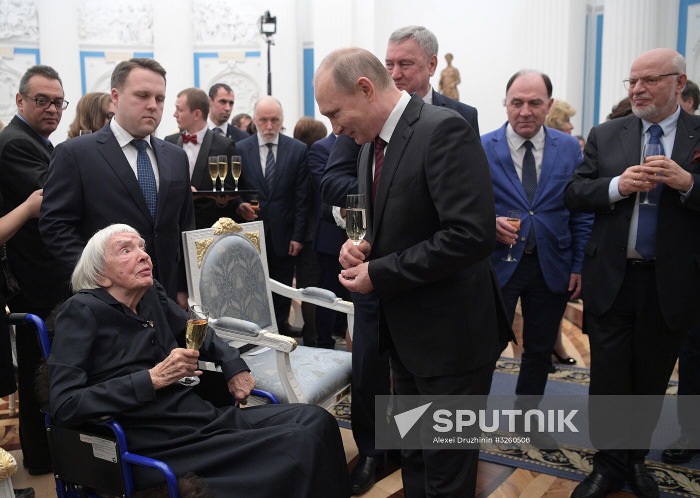 President Vladimir Putin presents human rights and charity awards