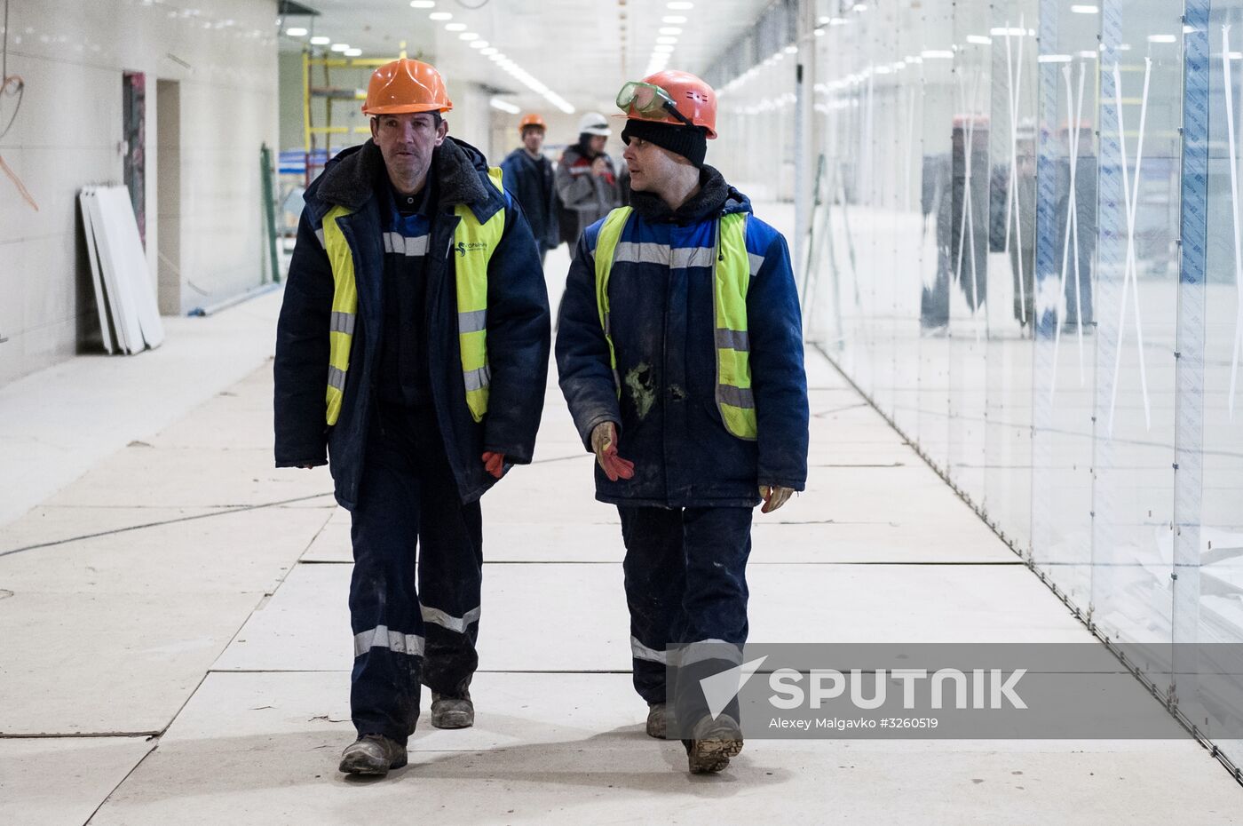 Construction of New terminal of Simferopol Airport