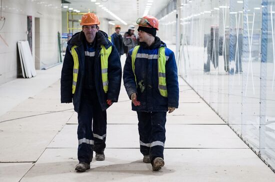 Construction of New terminal of Simferopol Airport