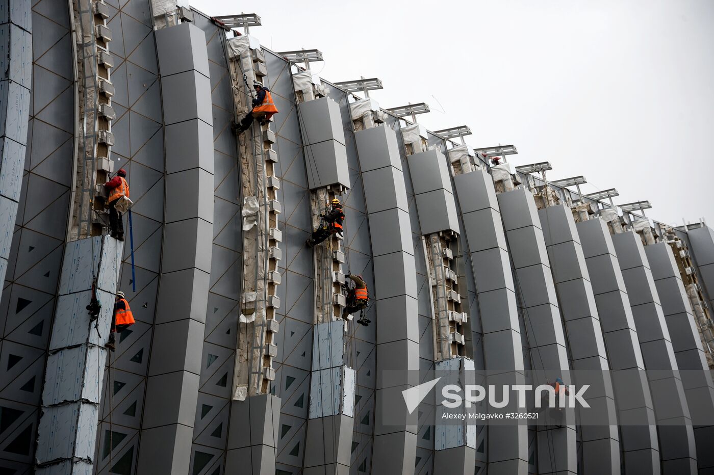 Construction of New terminal of Simferopol Airport
