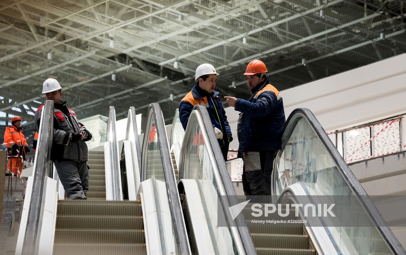 Construction of New terminal of Simferopol Airport