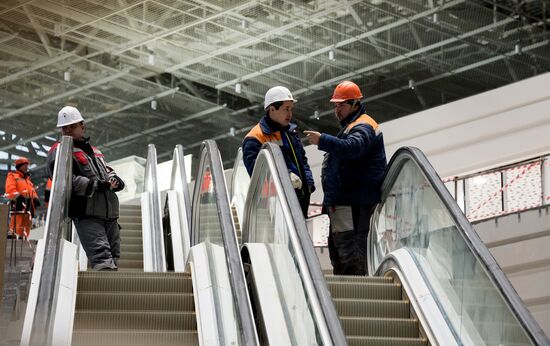 Construction of New terminal of Simferopol Airport