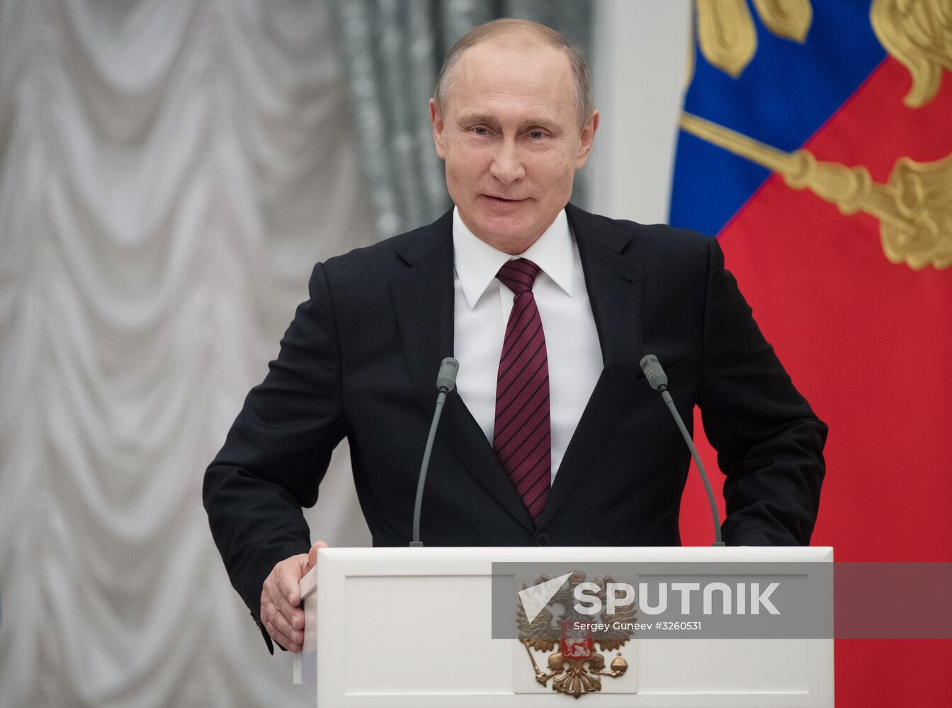 President Vladimir Putin presents human rights and charity awards