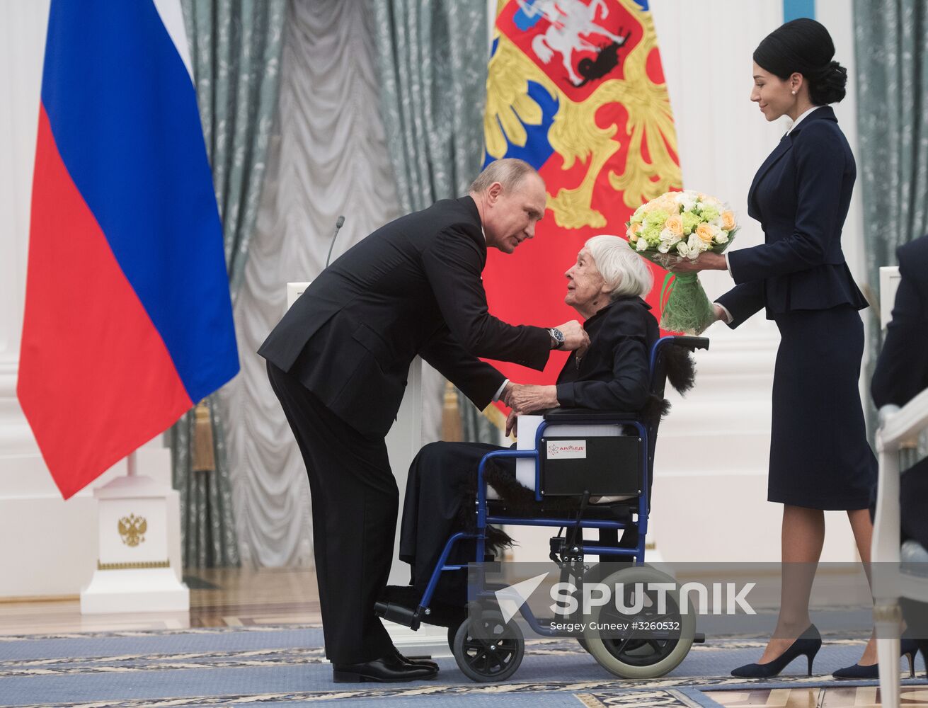 President Vladimir Putin presents human rights and charity awards