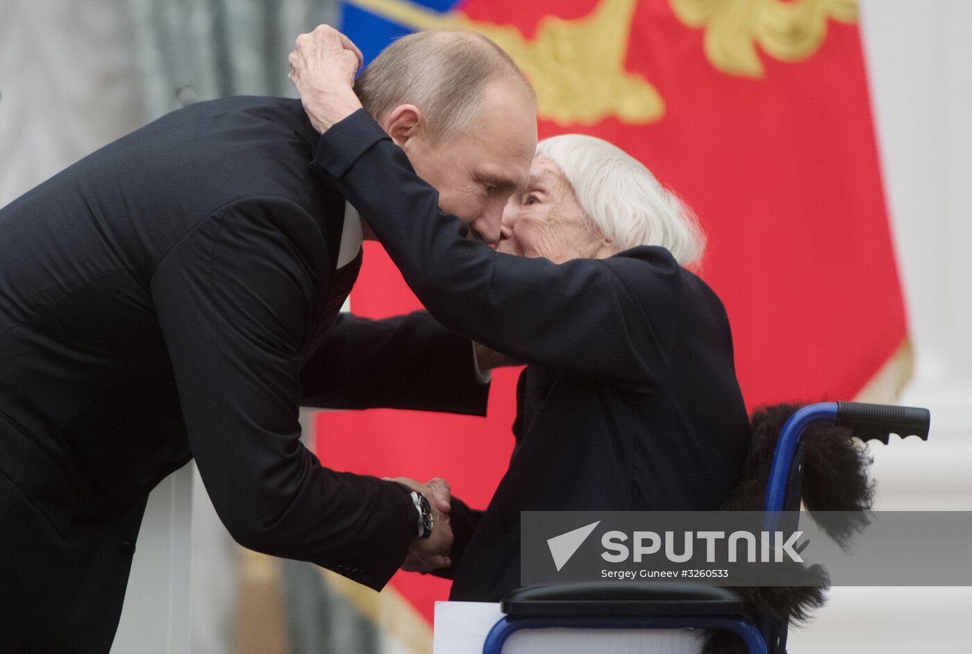 President Vladimir Putin presents human rights and charity awards