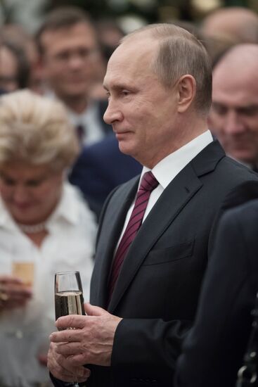 President Vladimir Putin presents human rights and charity awards