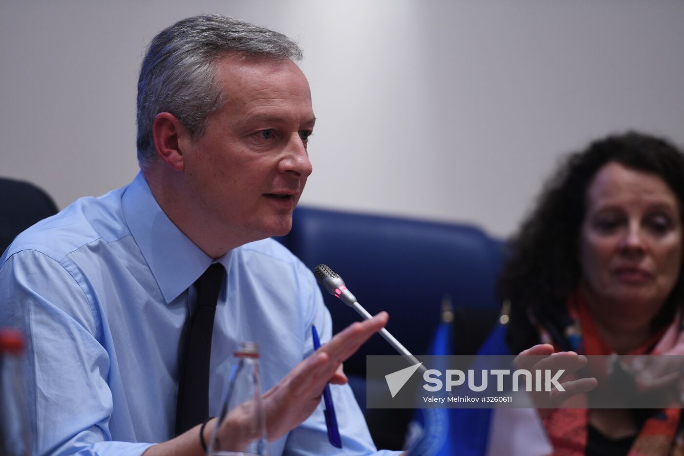 French Economy and Finance Minister Bruno Le Maire delivers public lecture in Higher School of Economics
