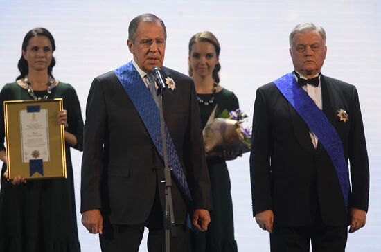 25th ceremony to award Faith and Fidelity International Prize of St. Andrew the First-Called Foundation
