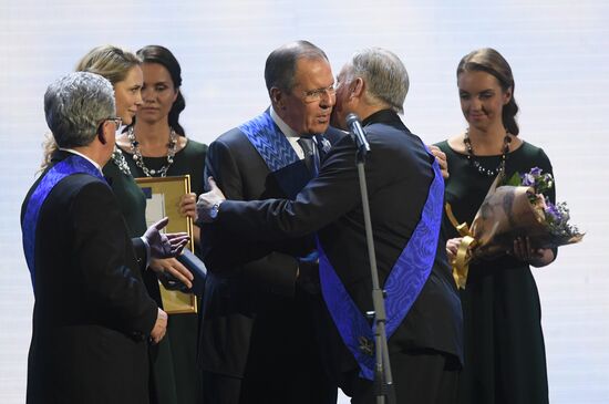 25th ceremony to award Faith and Fidelity International Prize of St. Andrew the First-Called Foundation