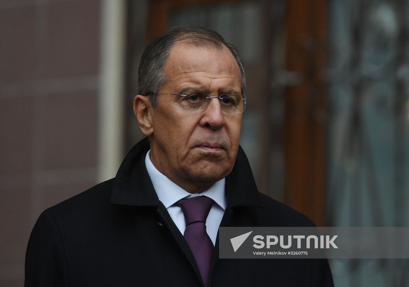 Unveiling memorial plaque to Andrei Karlov in Moscow