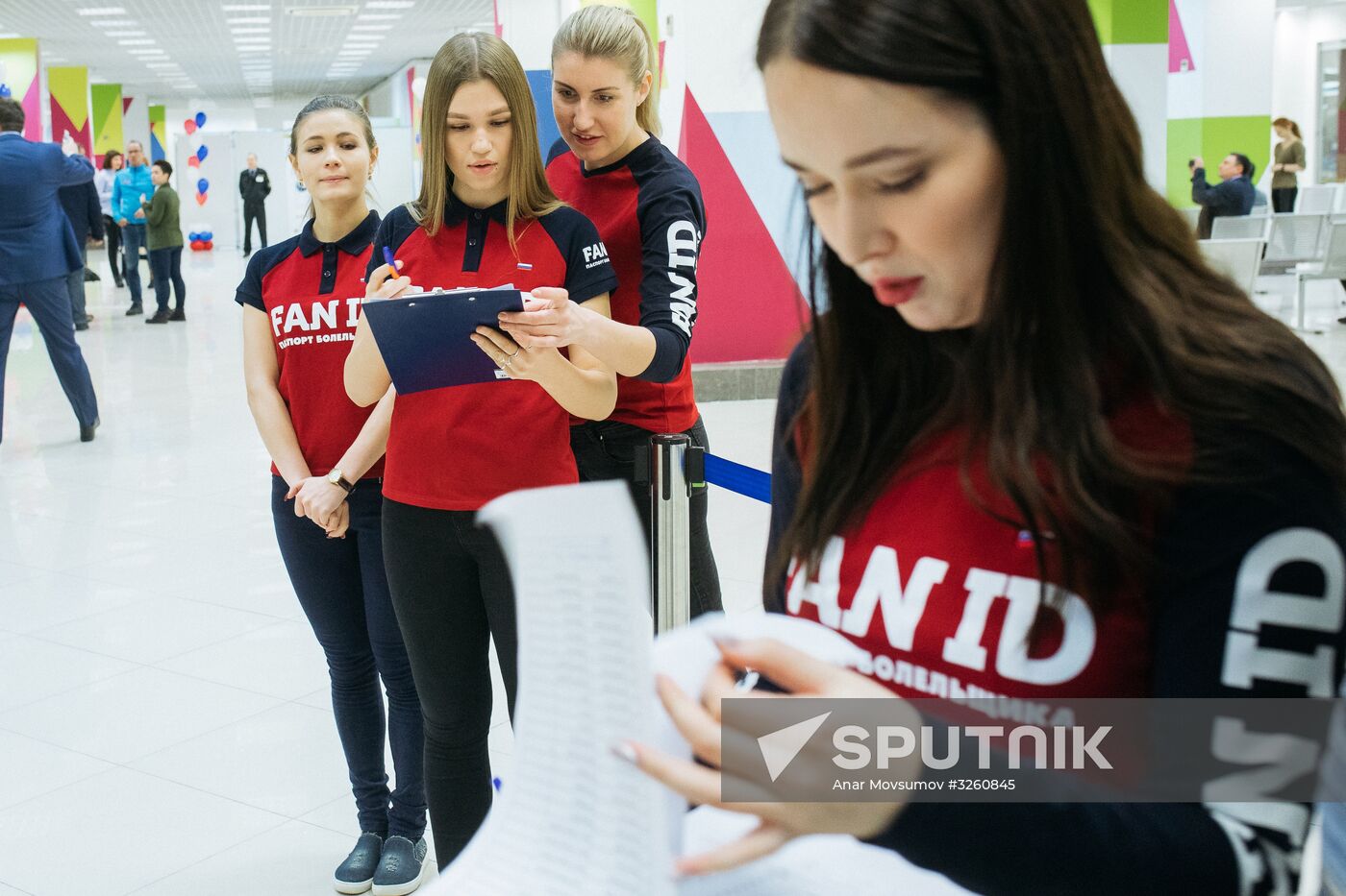 Fan ID distribution centers open prior to 2018 FIFA World Cup