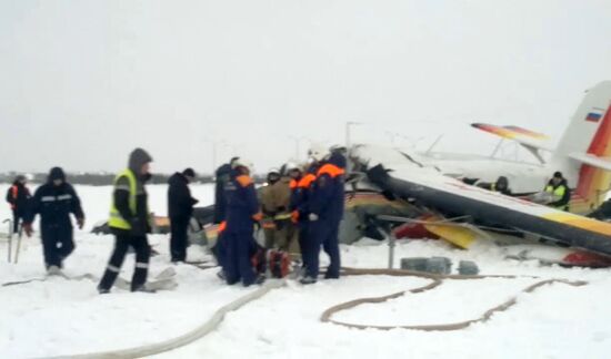 Antonov An-2 plane crashes in Nenets Autonomous Area