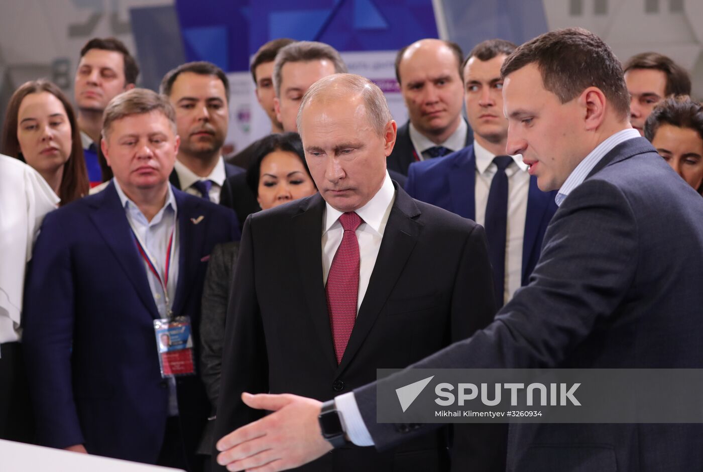 Vladimir Putin attends Russian Popular Front's Forum, Russia Focused on the Future