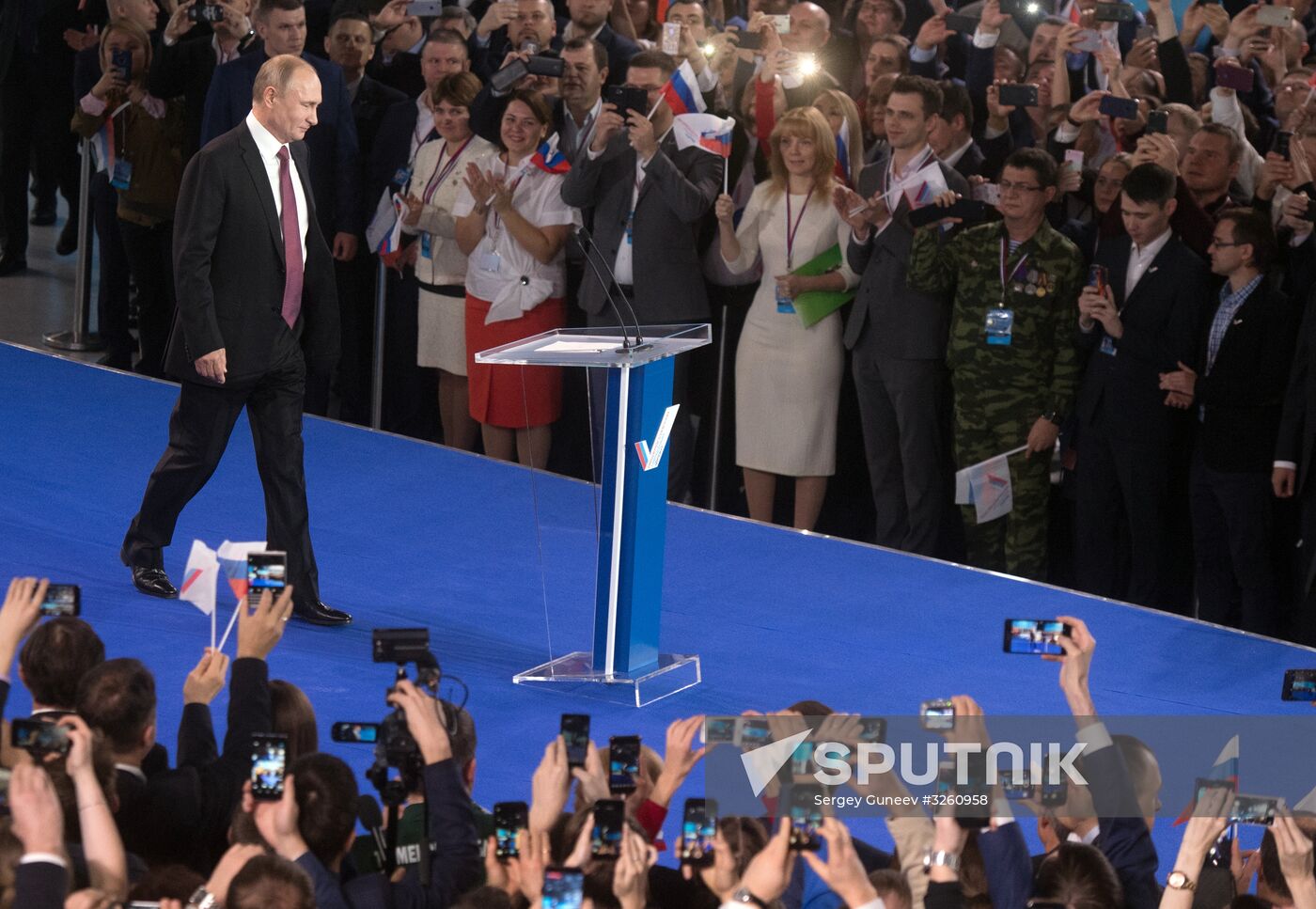 Vladimir Putin attends All-Russia People's Front Forum Russia Headed into the Future