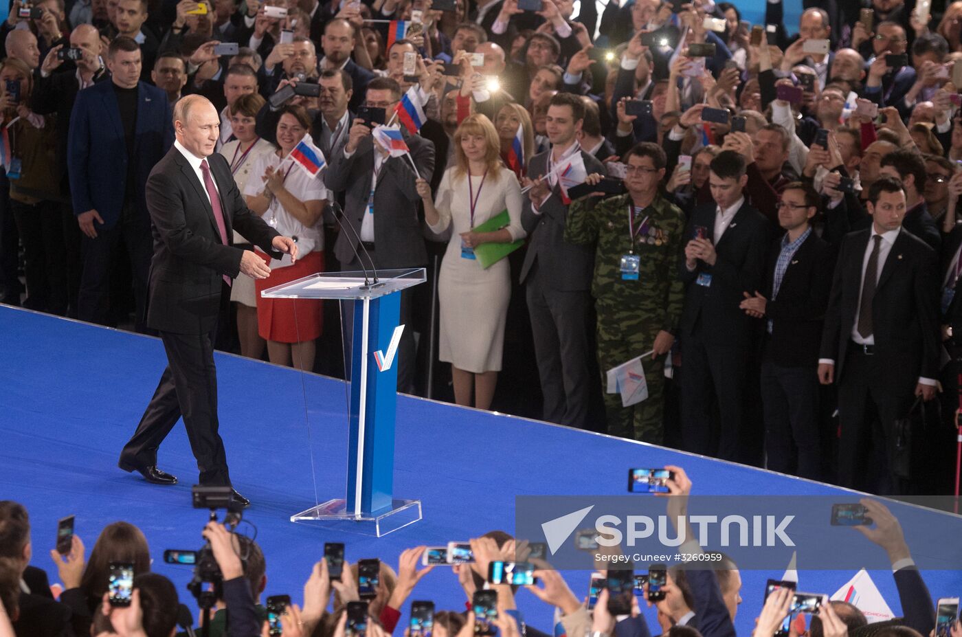 Vladimir Putin attends All-Russia People's Front Forum Russia Headed into the Future