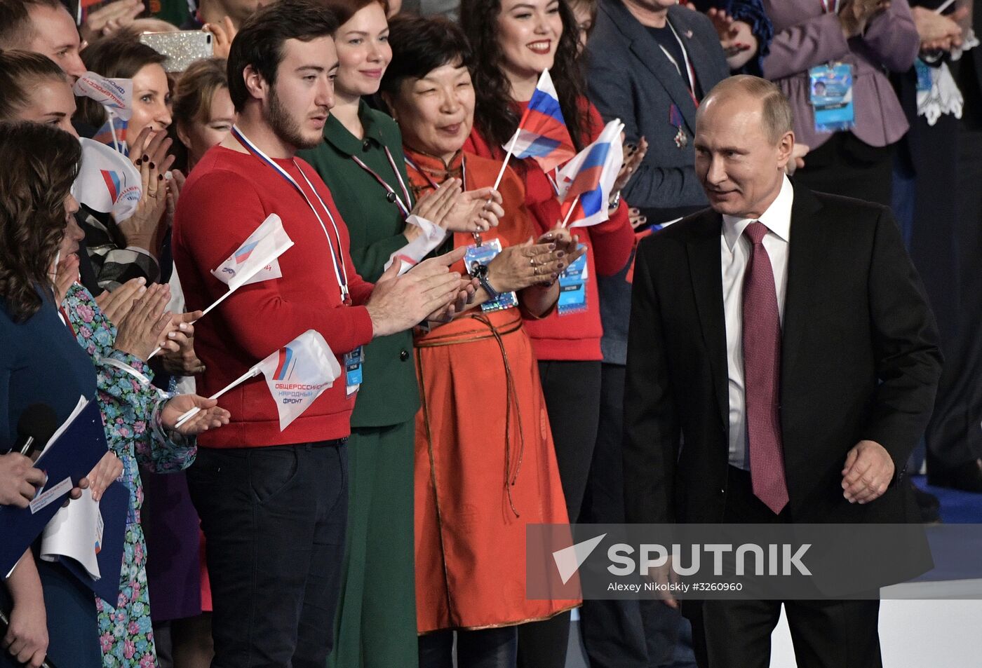 Vladimir Putin attends All-Russia People's Front Forum Russia Headed into the Future