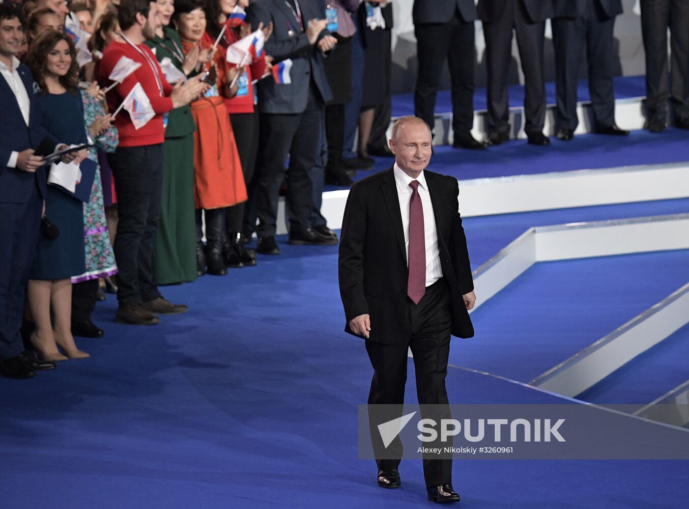 Vladimir Putin attends All-Russia People's Front Forum Russia Headed into the Future